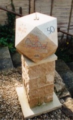 Dial with 13 visible faces